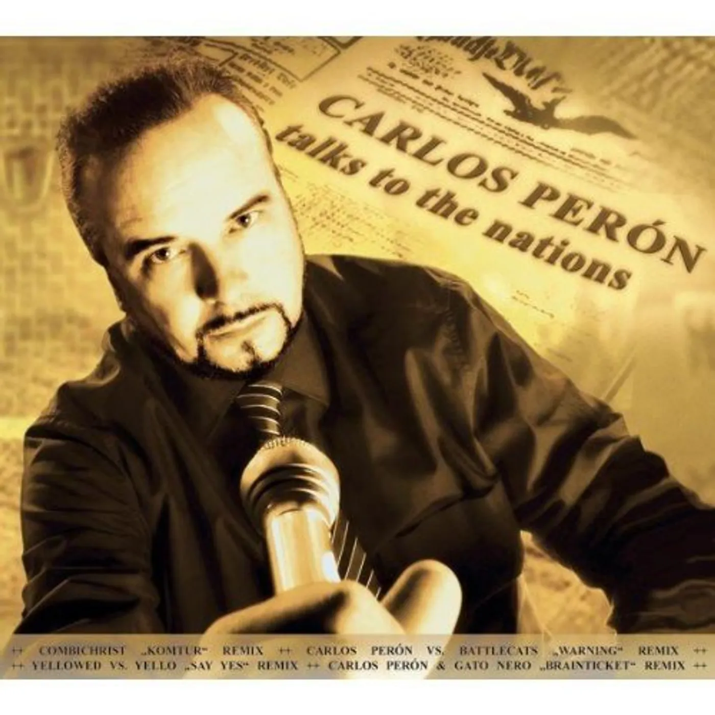 Carlos Perón TALKS TO THE NATIONS CD