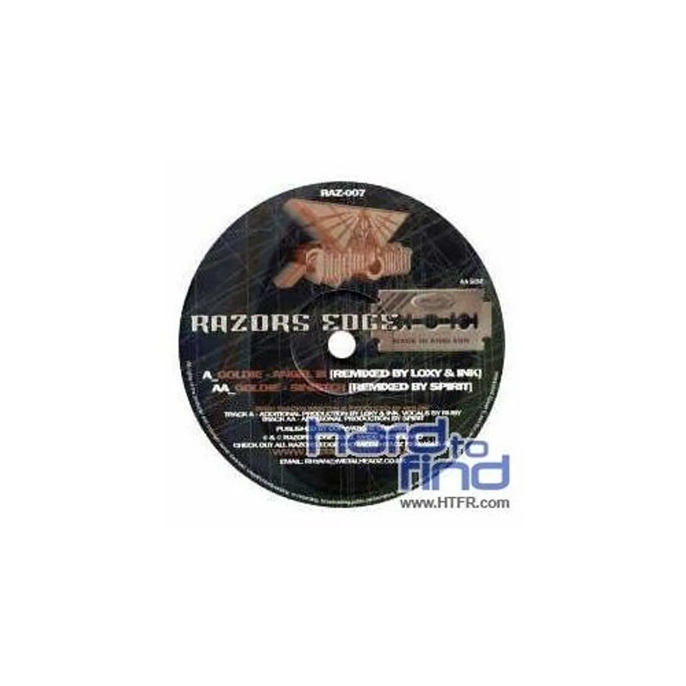 Rufige Kru ANGEL 3 RMX/SINISTER RMX Vinyl Record