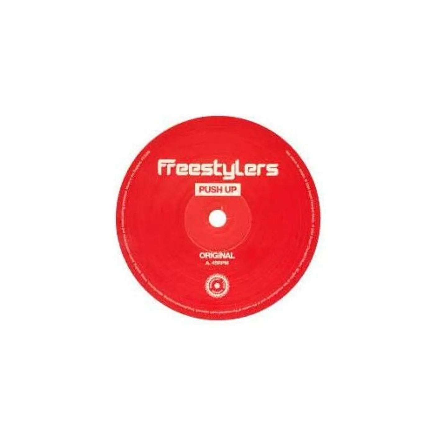 Freestylers VOL. 1-PUSH UP Vinyl Record