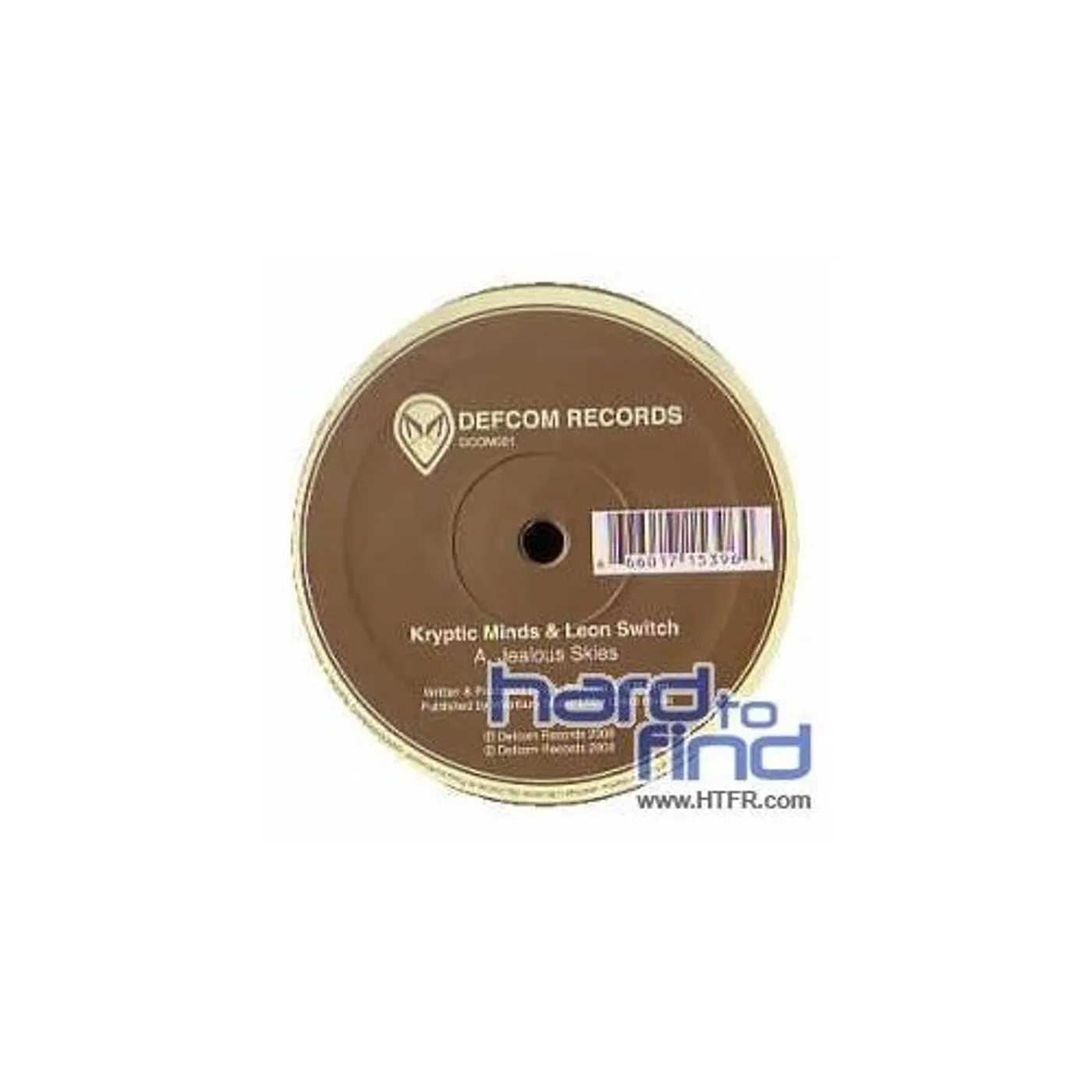 Kryptic Minds & Leon Switch JEALOUS SKIES Vinyl Record - UK Release