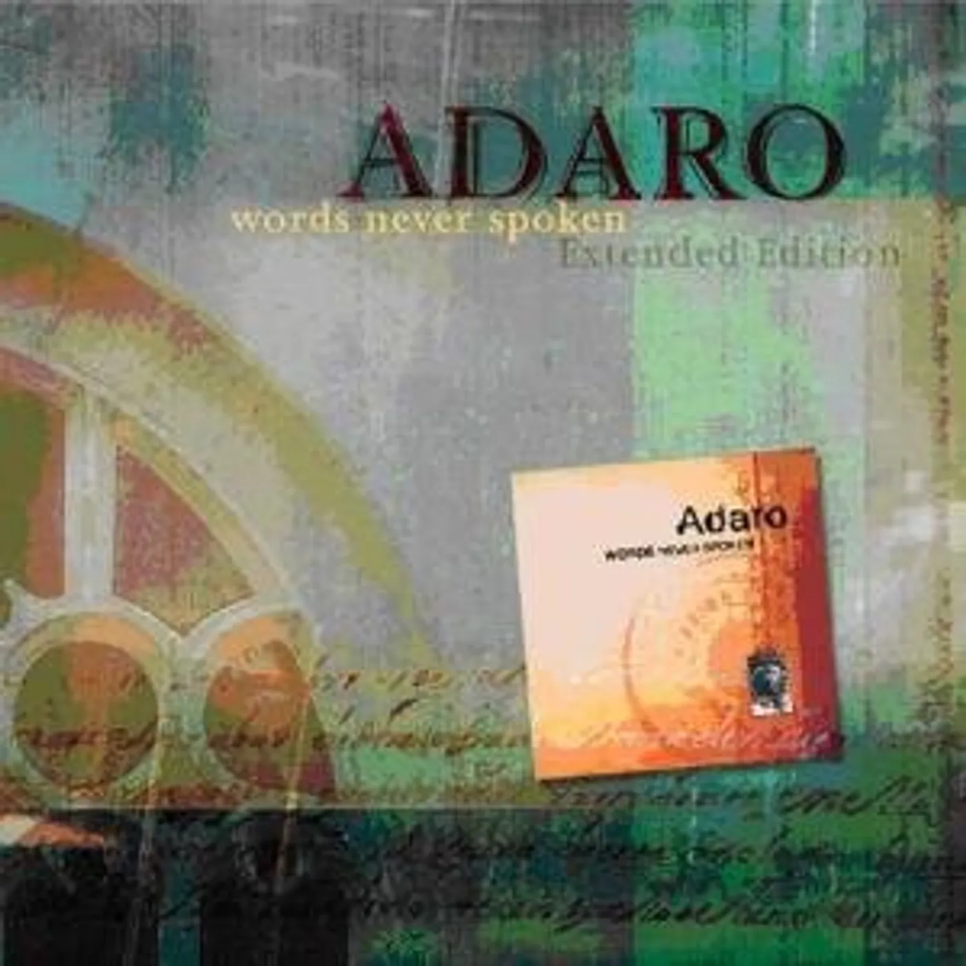 Adaro WORDS NEVER SPOKEN CD