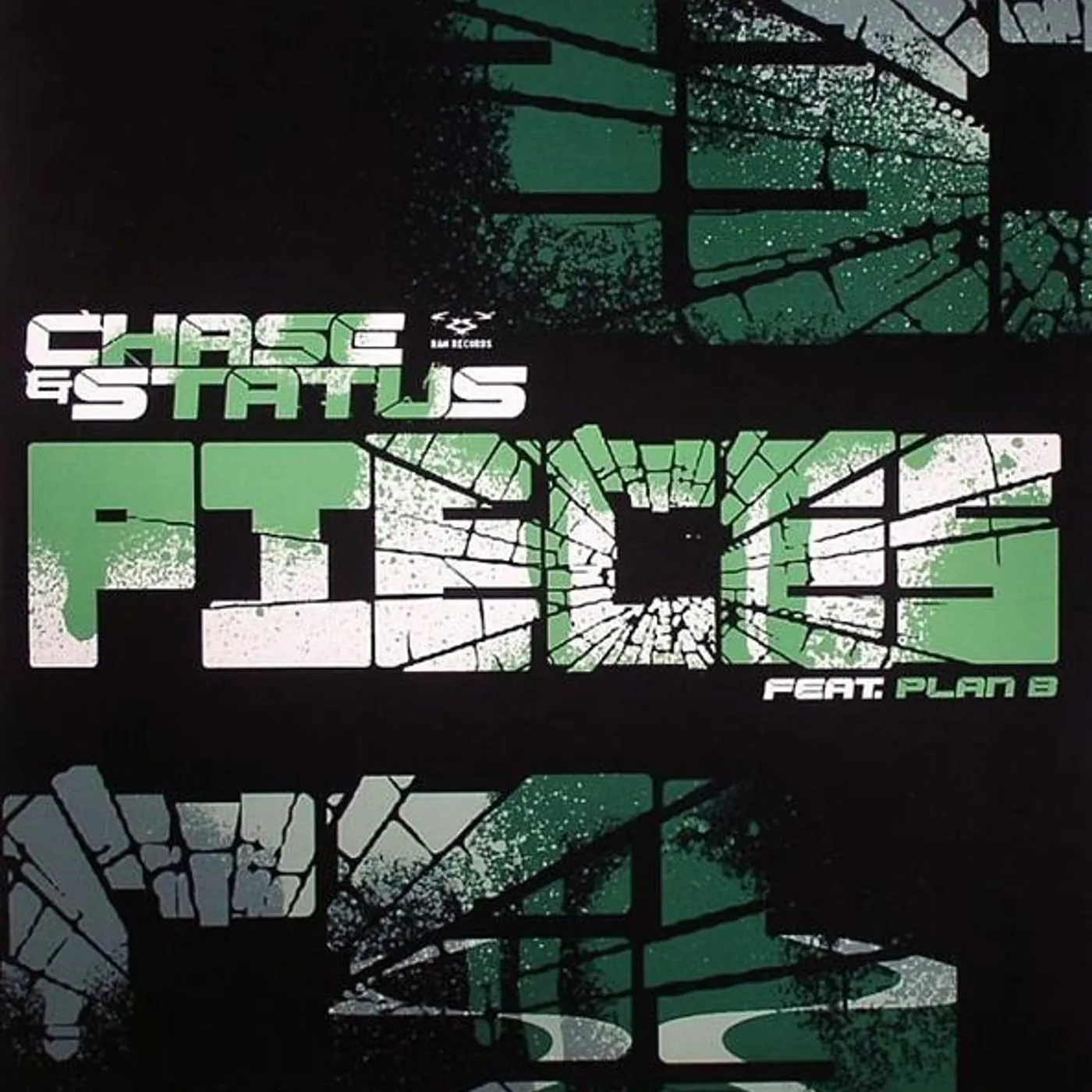 Chase & Status PIECES/EASTERN JAM Vinyl Record - UK Release