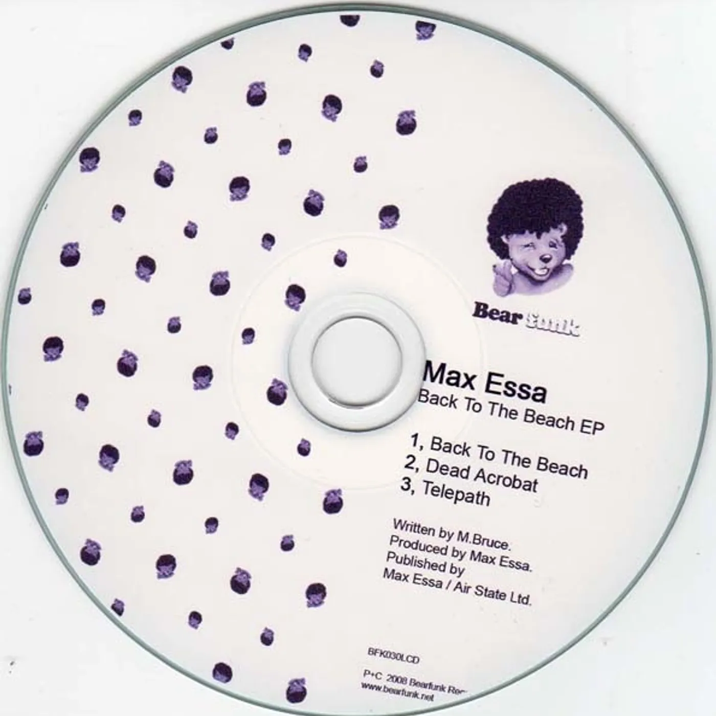Max Essa BACK TO THE BEACH EP Vinyl Record - UK Release