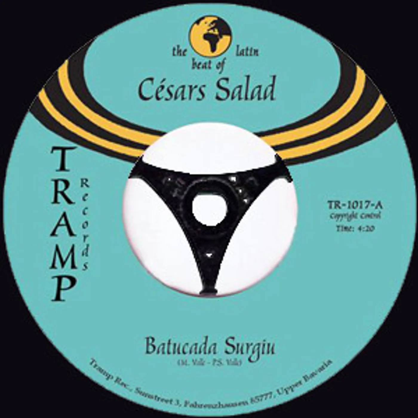 Cesars Salad BATUCADA SURGIU/AFROLYPSO Vinyl Record