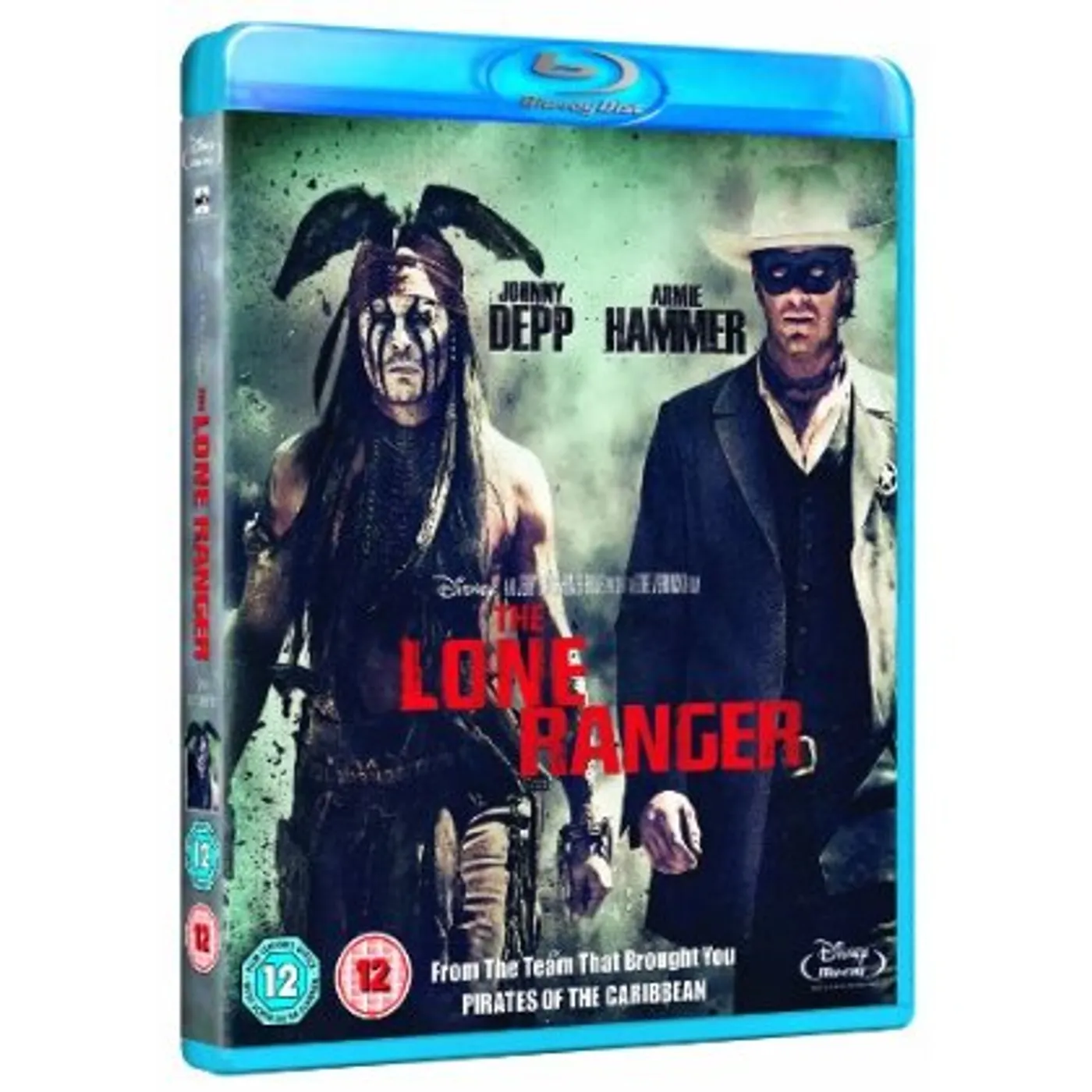 LONE RANGER Blu-ray