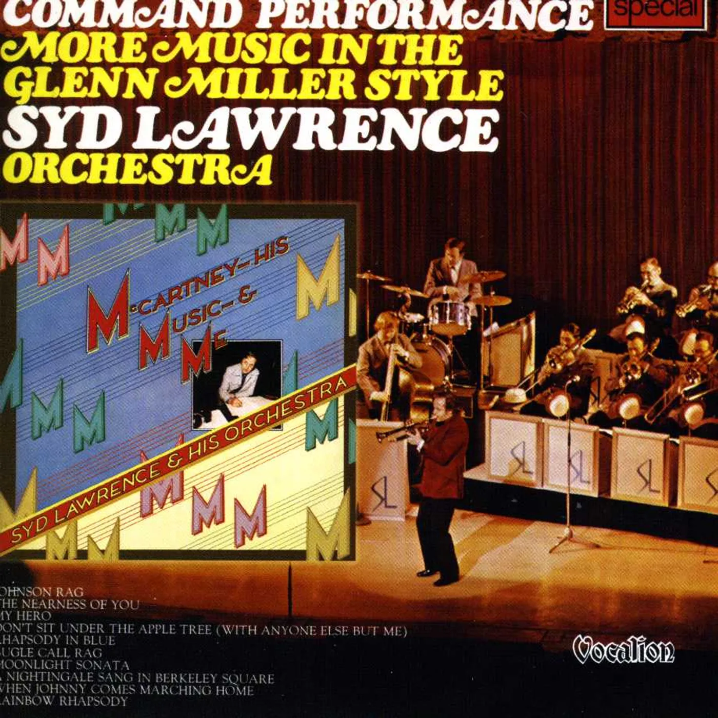 Syd Lawrence COMMAND PERFORMANCE / MCCARTNEY: HIS MUSIC & ME CD