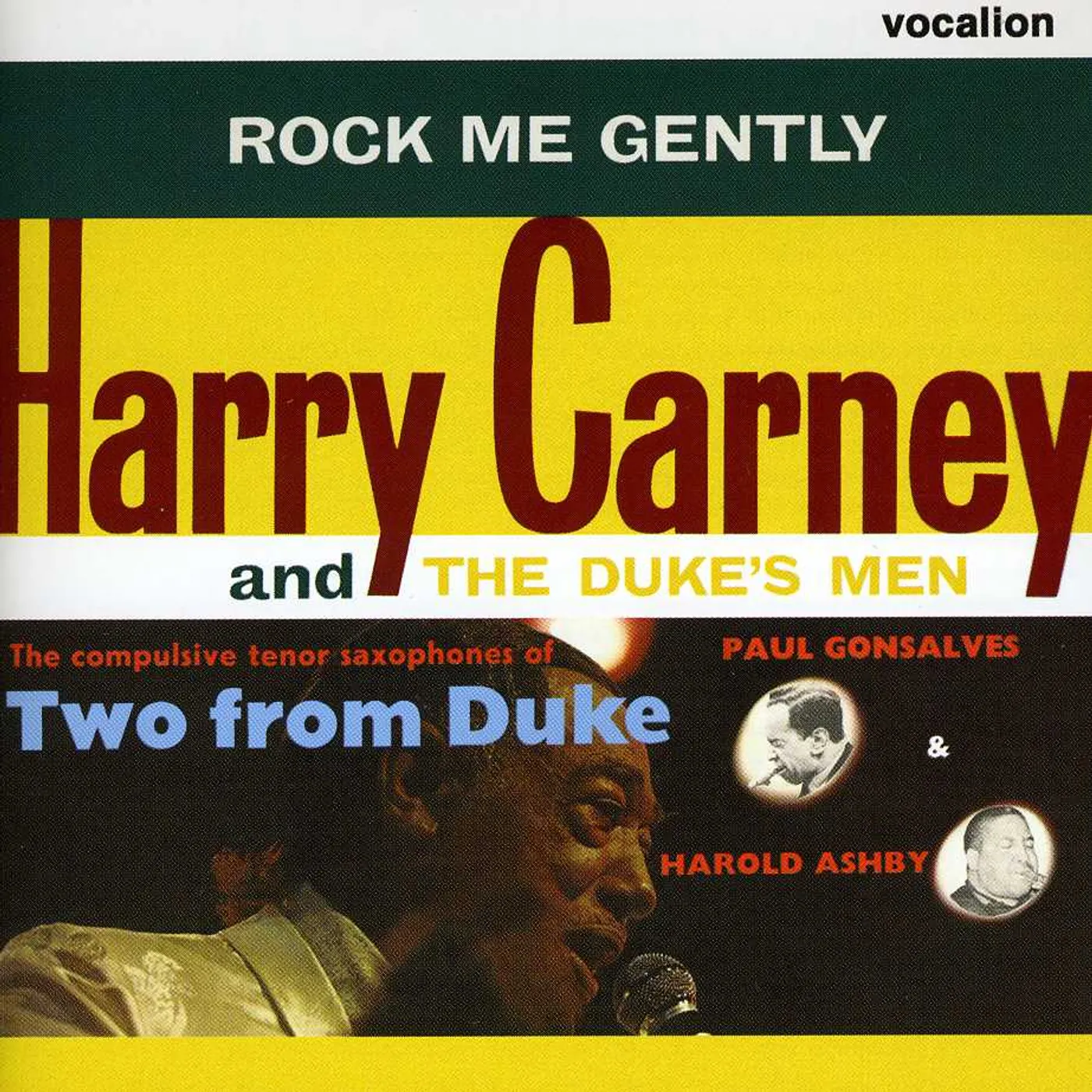 Harry Carney ROCK ME GENTLY & TWO FROM DUKE CD