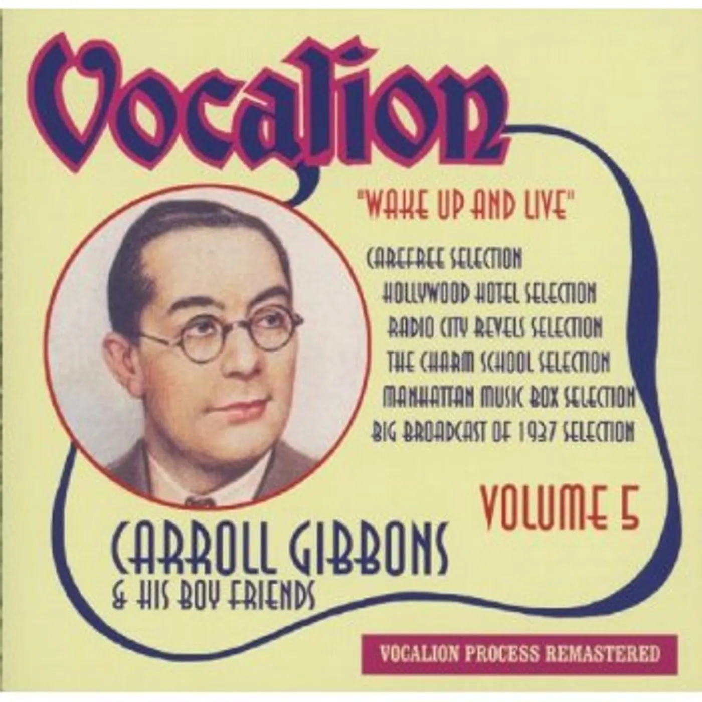 Carroll Gibbons WAKE UP & LIVE 5 CD