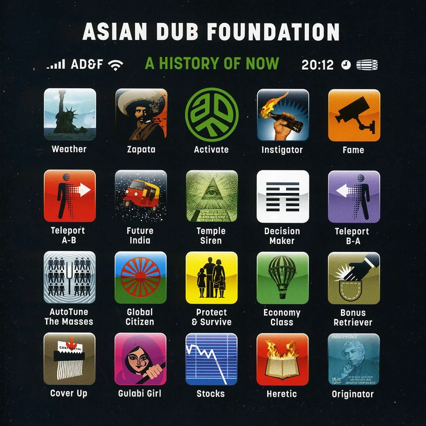 Asian Dub Foundation HISTORY OF NOW CD