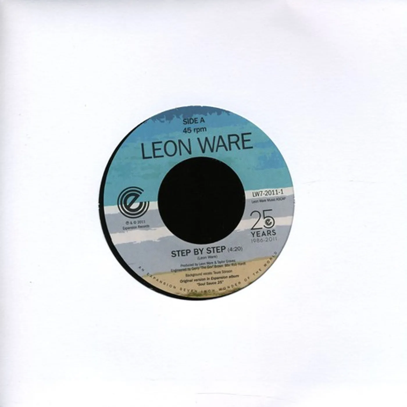 Leon Ware STEP BY STEP/ON THE BEACH Vinyl Record