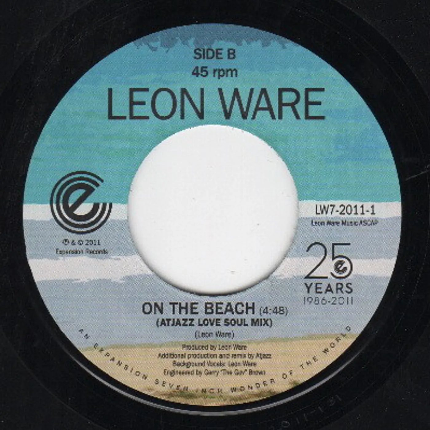 Leon Ware STEP BY STEP/ON THE BEACH Vinyl Record