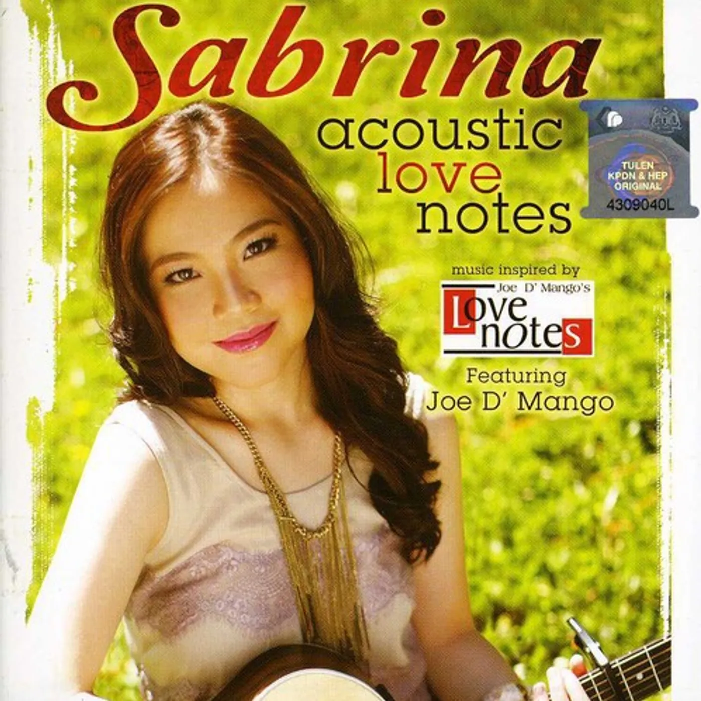 Sabrina ACOUSTIC LOVE NOTES CD