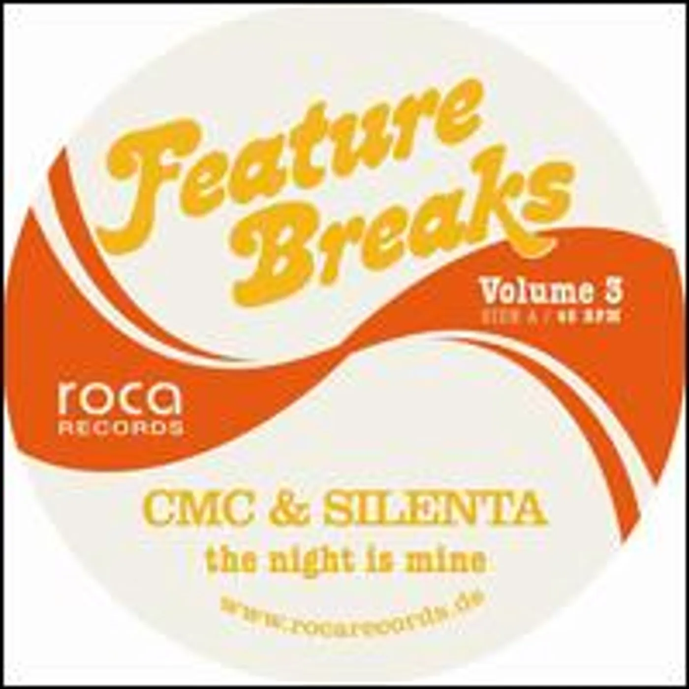 CMC & Silenta VOL. 3-FEATURE BREAKS:NIGHT IS MINE Vinyl Record