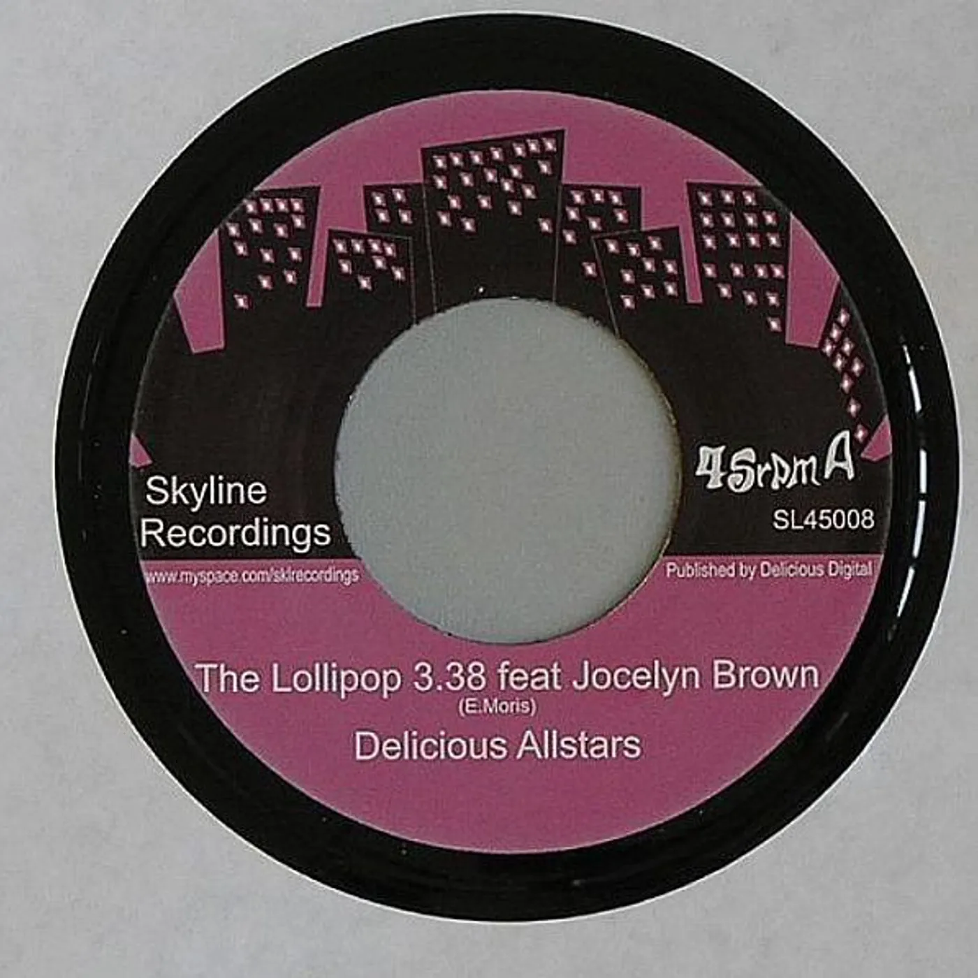 Delicious Allstars LOLLIPOP Vinyl Record - UK Release