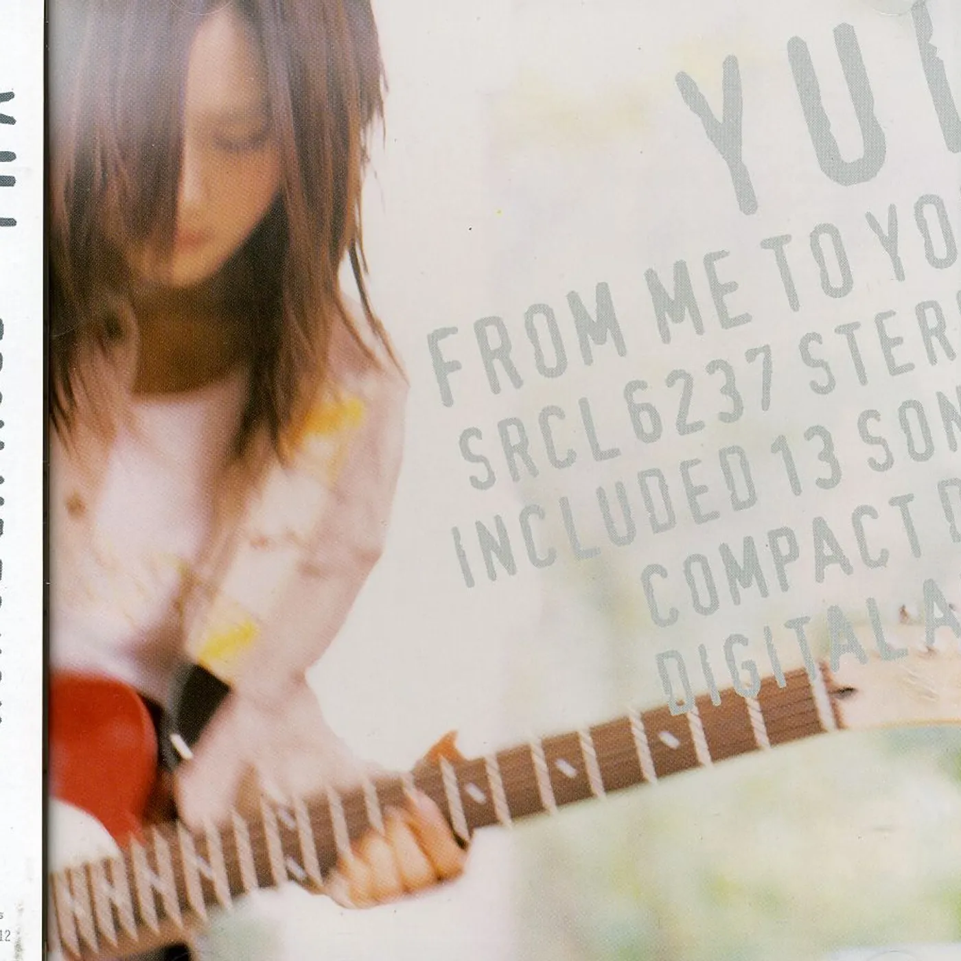 Yui FROM ME TO YOU CD
