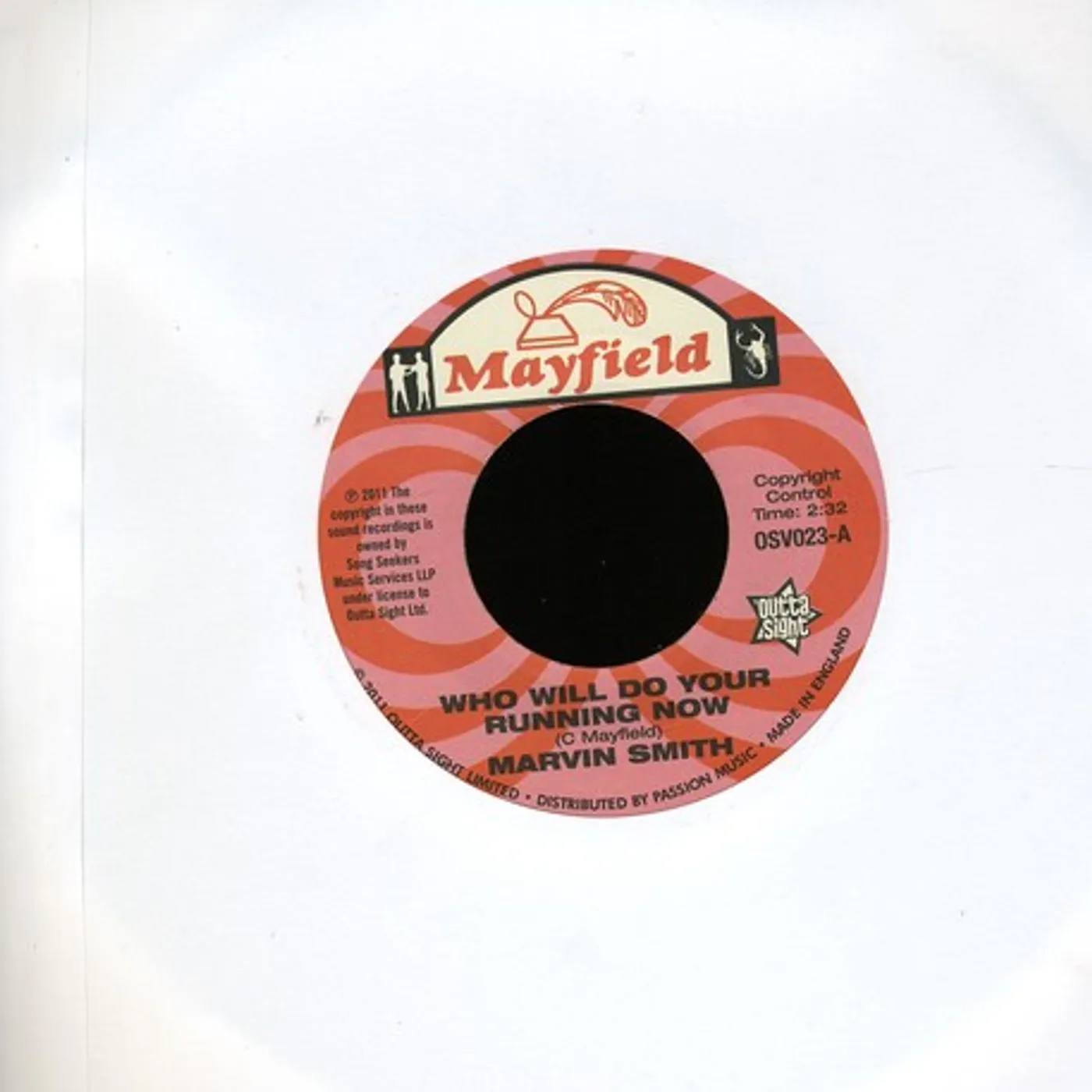 Marvin Smith WHO WILL DO YOUR RUNNING NOW/YOU'RE REALLY SOMETHI Vinyl Record