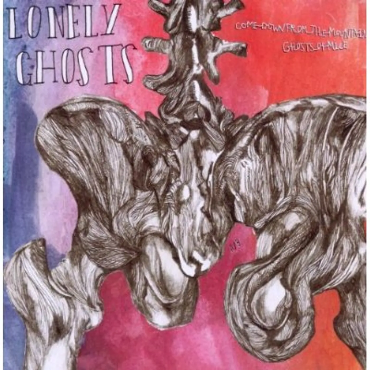 The Lonely Ghosts COME DOWN FROM THE MOUNTAIN/GHOSTS OF MICE Vinyl Record