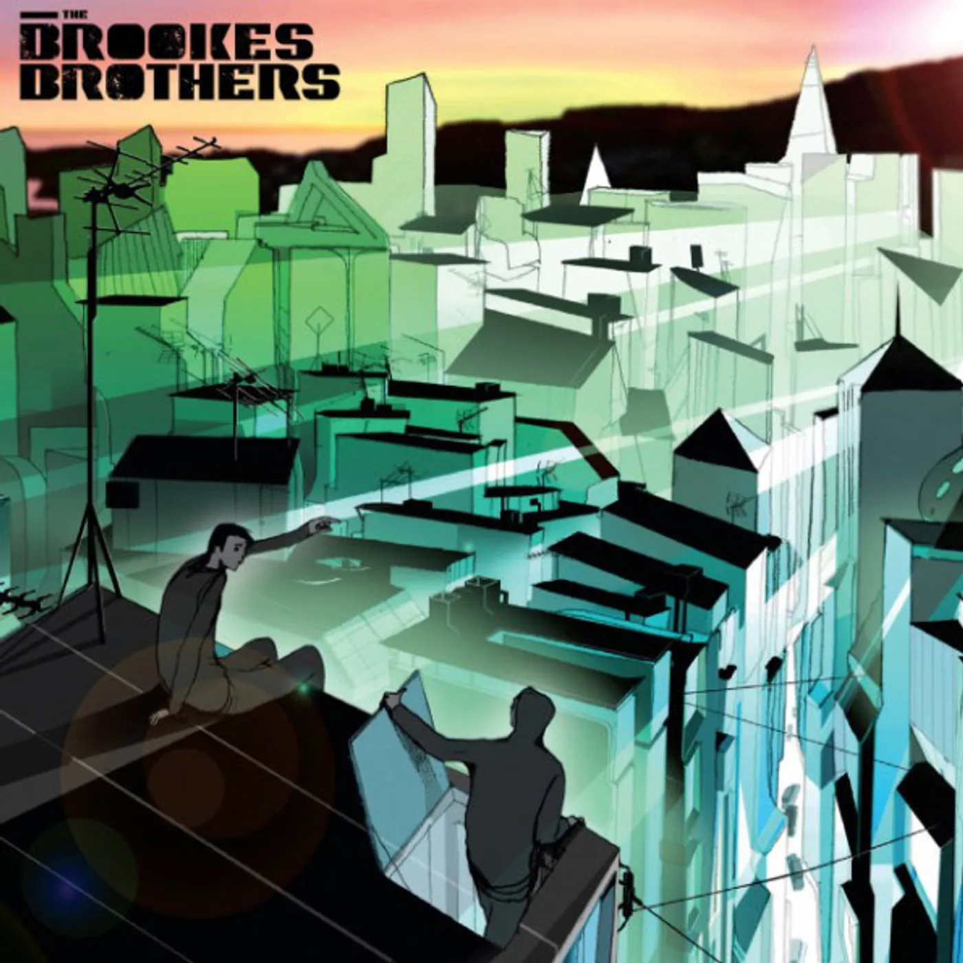 Brookes Brothers IN YOUR EYES/THE BIG BLUE Vinyl Record - UK Release