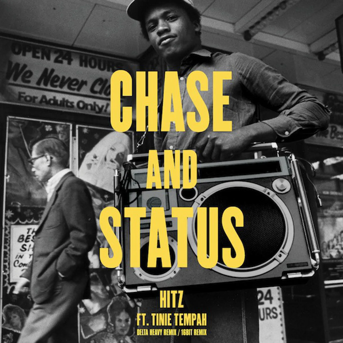 Chase & Status HITZ (FEAT TINIE TEMPAH) (DELTA HEAVY/16BIT REMIX Vinyl Record