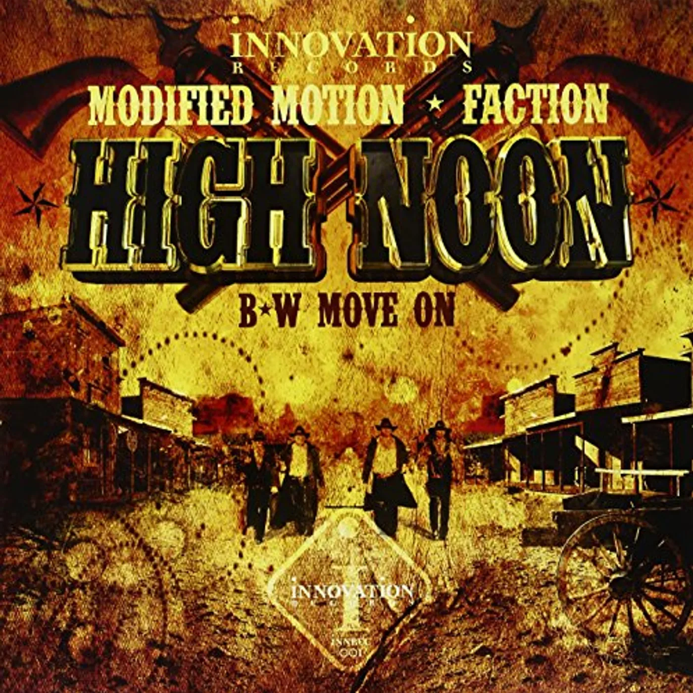 Modified Motion.Factor HIGH NOON/MOVE ON Vinyl Record