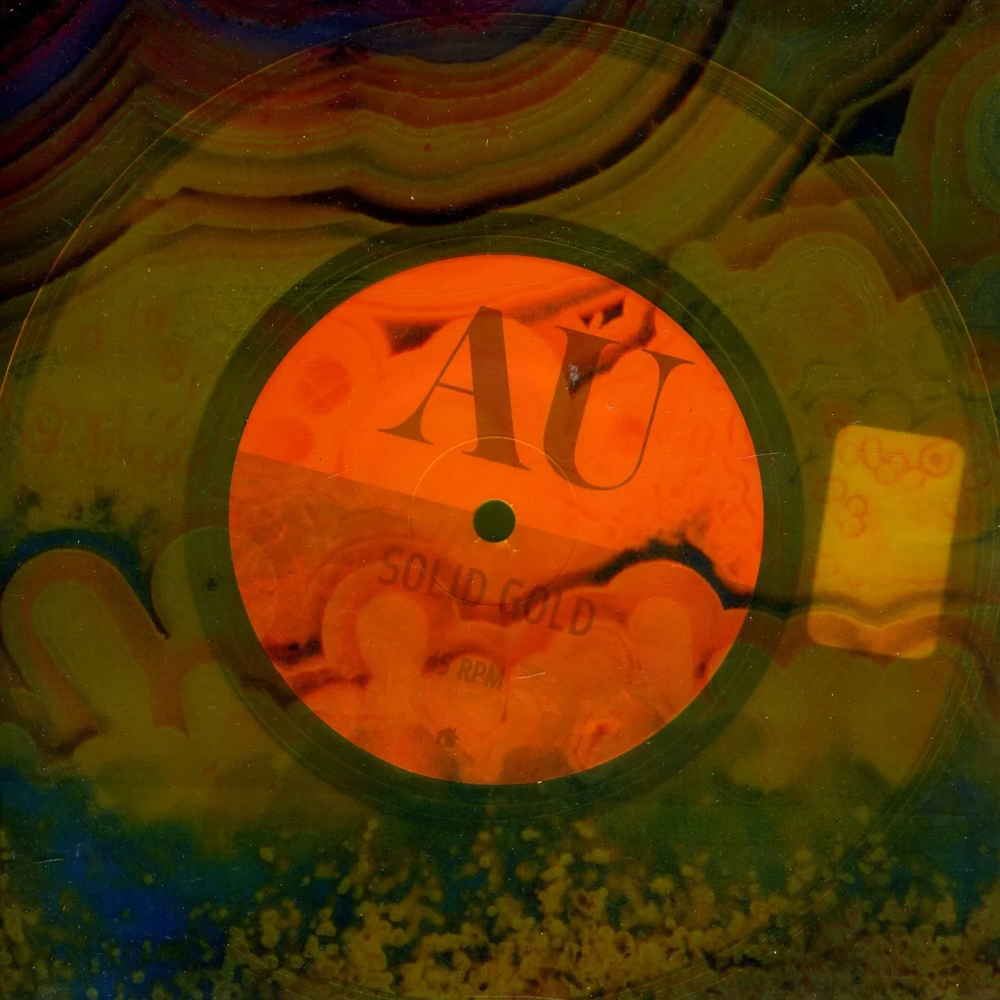 Au SOLID GOLD Vinyl Record