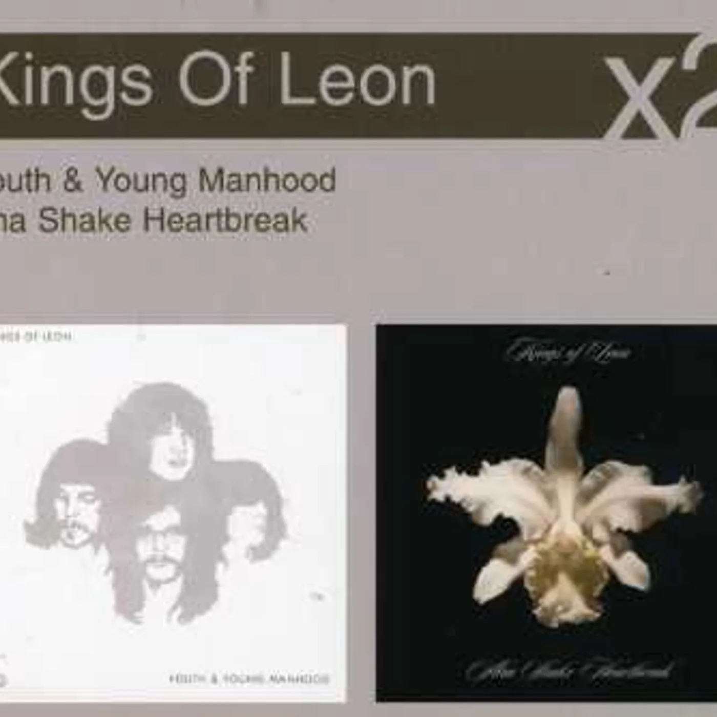 Kings of Leon YOUTH & YOUNG MANHOOD/AHA SHAKE HEARTBREAK CD