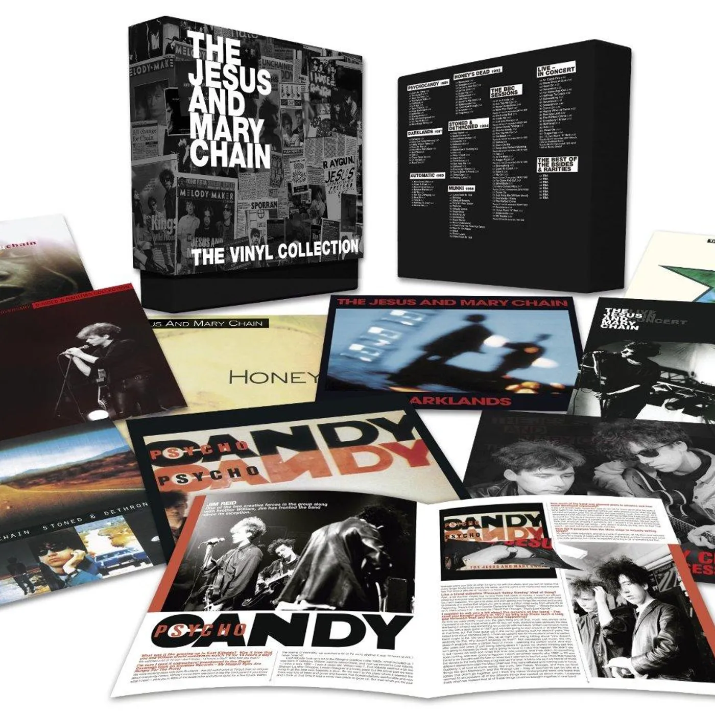 The Jesus and Mary Chain VINYL COLLECTION  (BOX) Vinyl Record - Limited Edition, 180 Gram Pressing