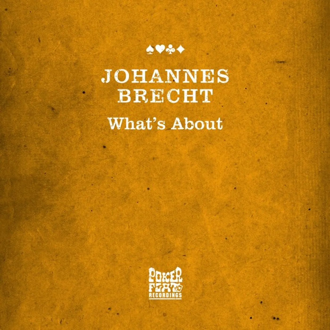 Johannes Brecht WHATS ABOUT Vinyl Record