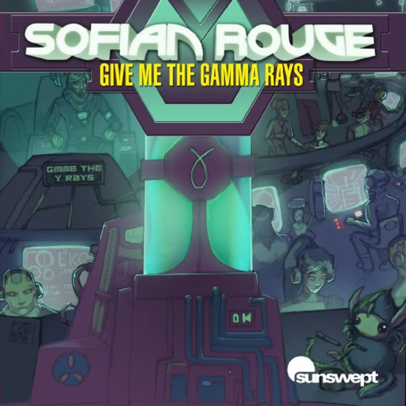 Sofian Rouge GIVE ME THE GAMMA RAYS CD