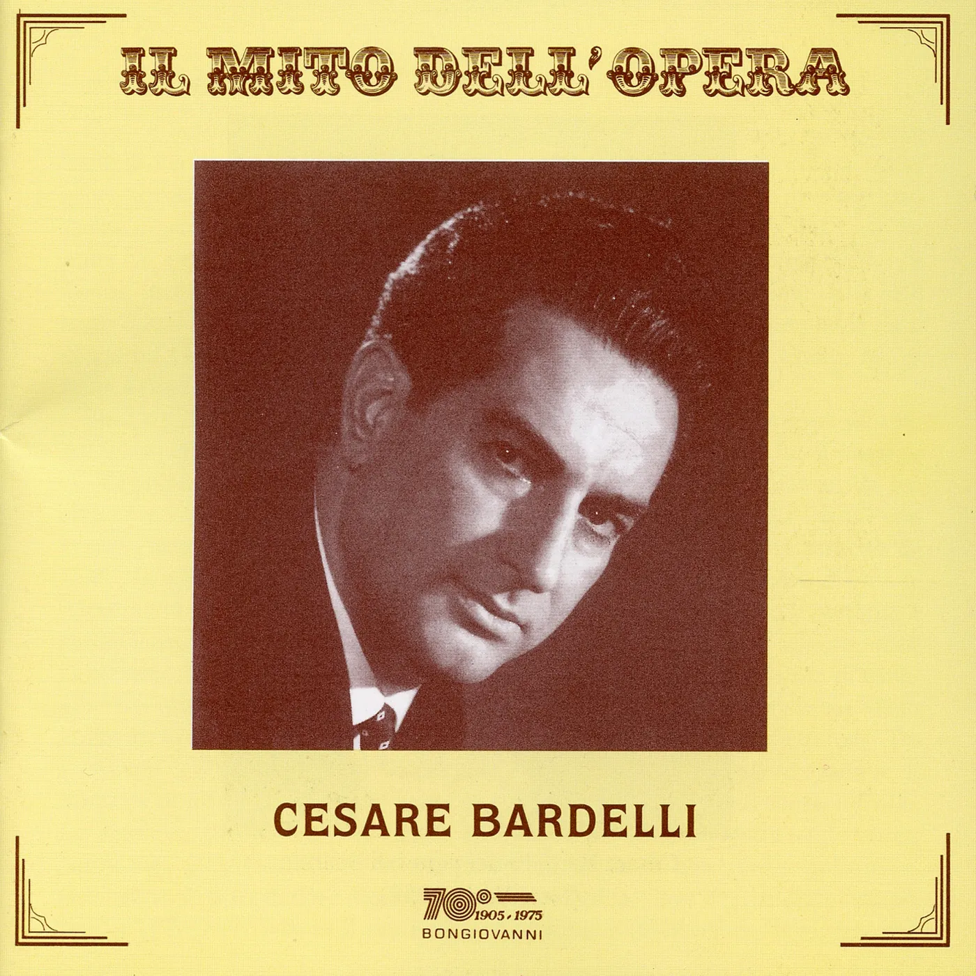 Cesare Bardelli RIGOLETTO / IL TROVATORE / CHENIER / TOSCA CD