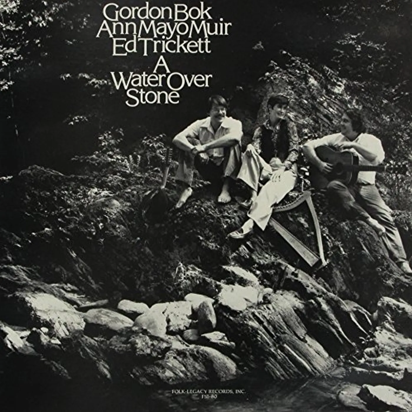 Gordon Bok, Ed Trickett, Ann Mayo Muir WATER OVER STONE Vinyl Record