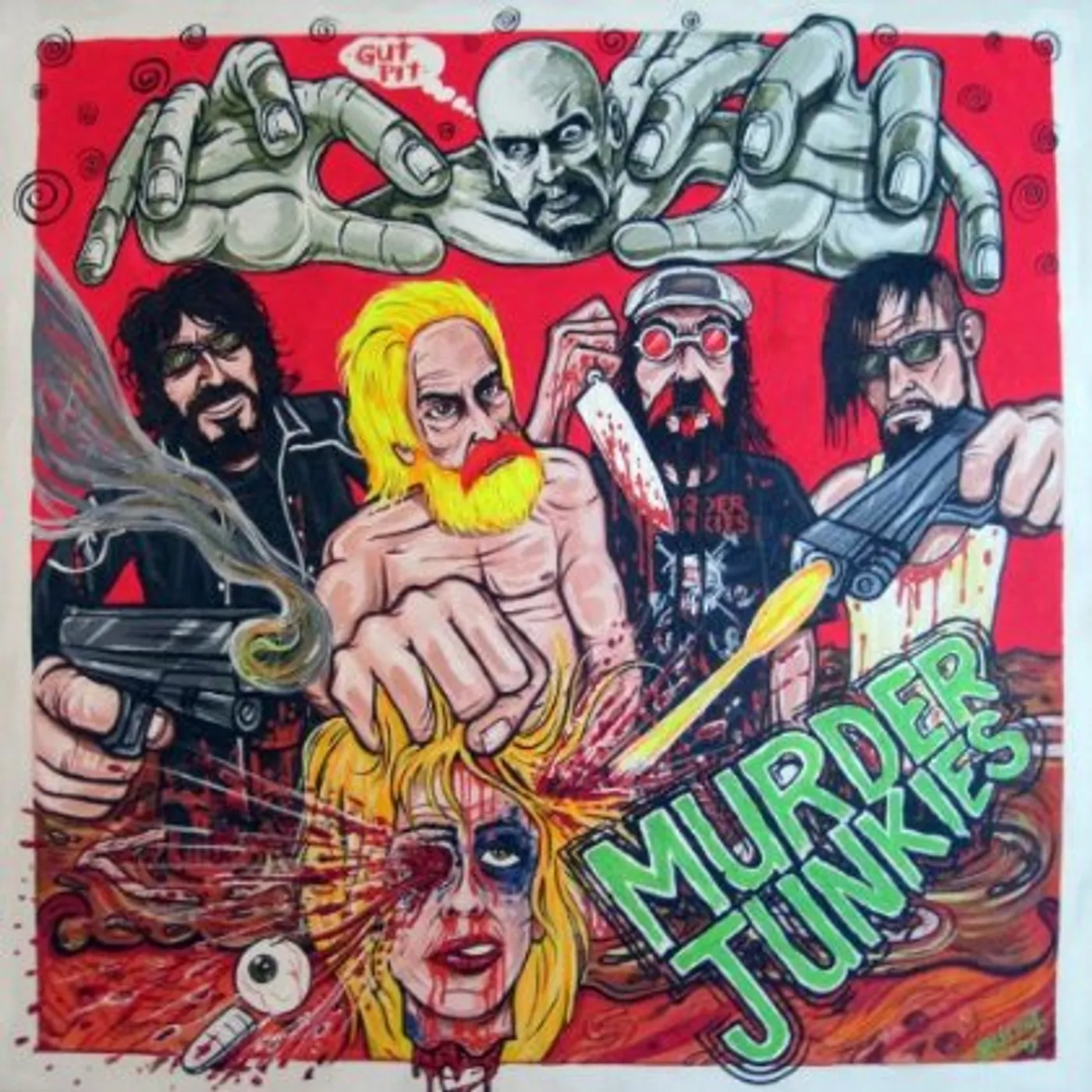 Murder Junkies GUT PIT Vinyl Record