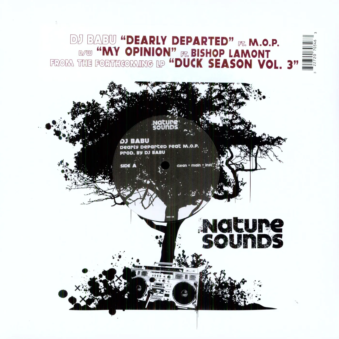DJ Babu DEARLY DEPARTED Vinyl Record