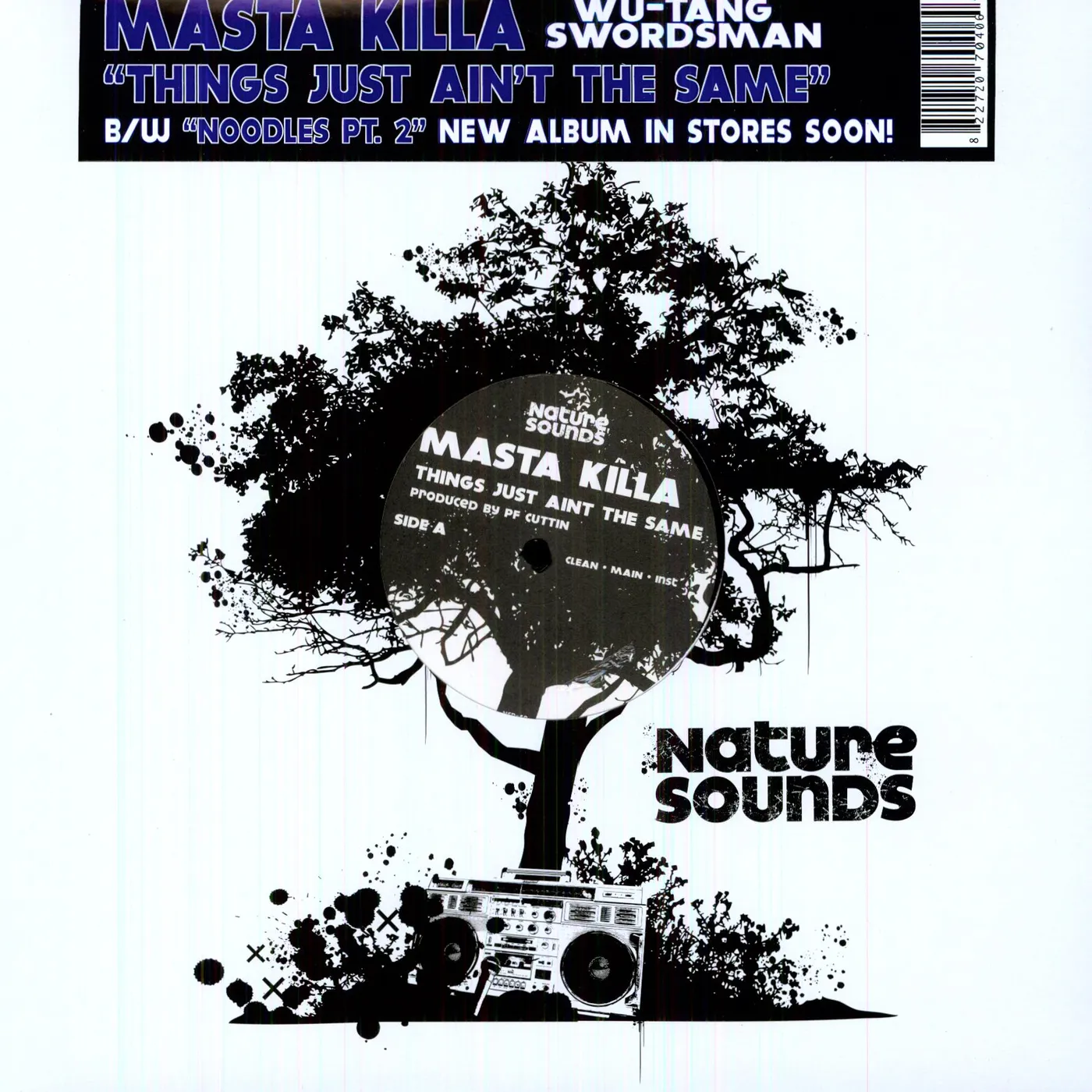 Masta Killa THINGS JUST AIN'T THE SAME / NOODLES 2 Vinyl Record