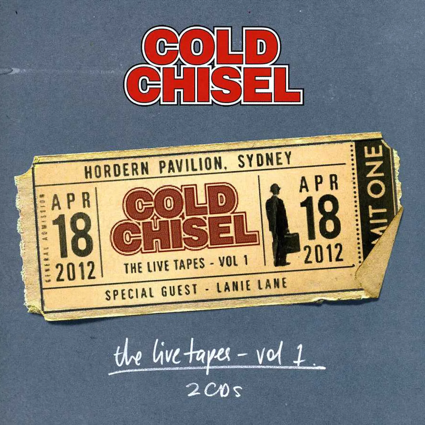 Cold Chisel LIVE TAPES 1: HORDERN PAVILION 4/18/2012 CD
