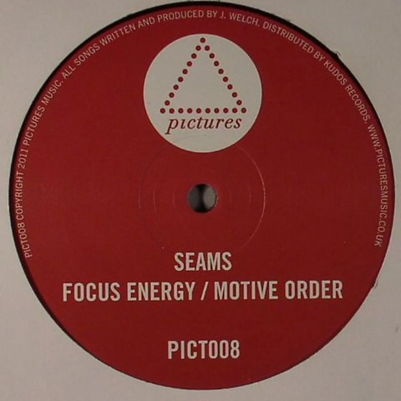 Seams FOCUS ENERGY/MOTIVE ORDER Vinyl Record - UK Release