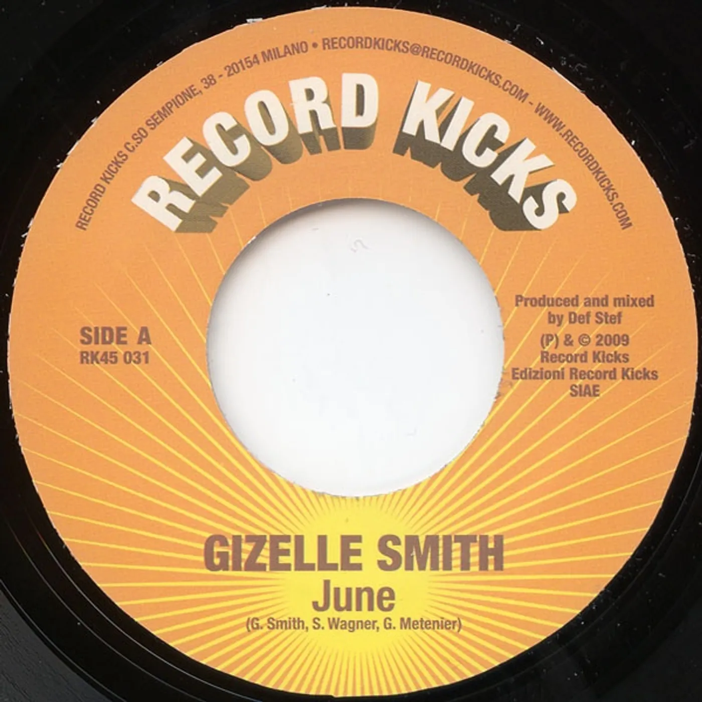 Gizelle Smith June Vinyl Record