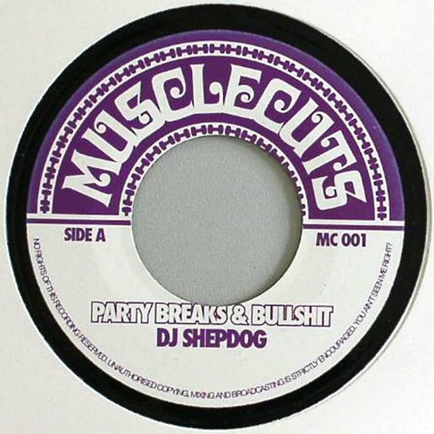 Dj Shepdog PARTY BREAKS & BULLSHIT Vinyl Record - UK Release