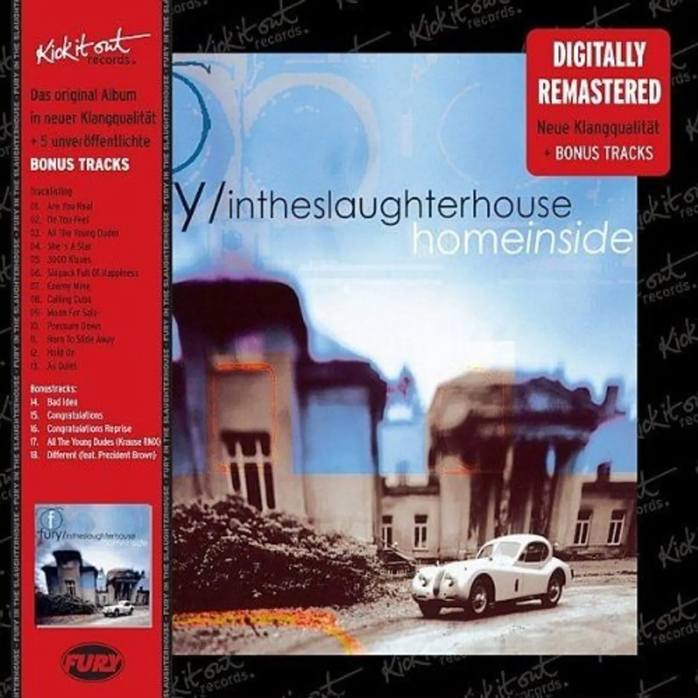 Fury In The Slaughterhouse HOME INSIDE CD
