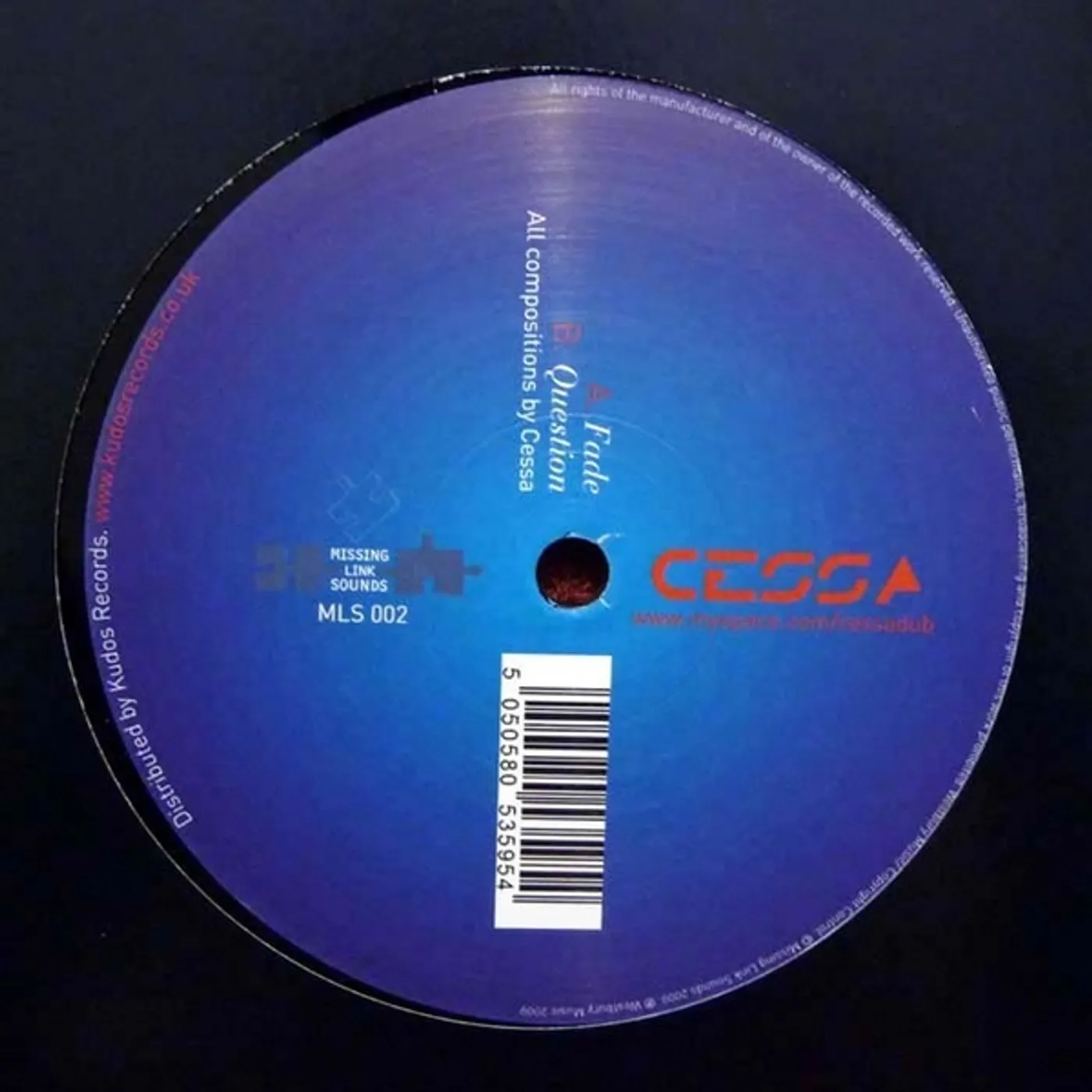 Cessa FADE Vinyl Record - UK Release