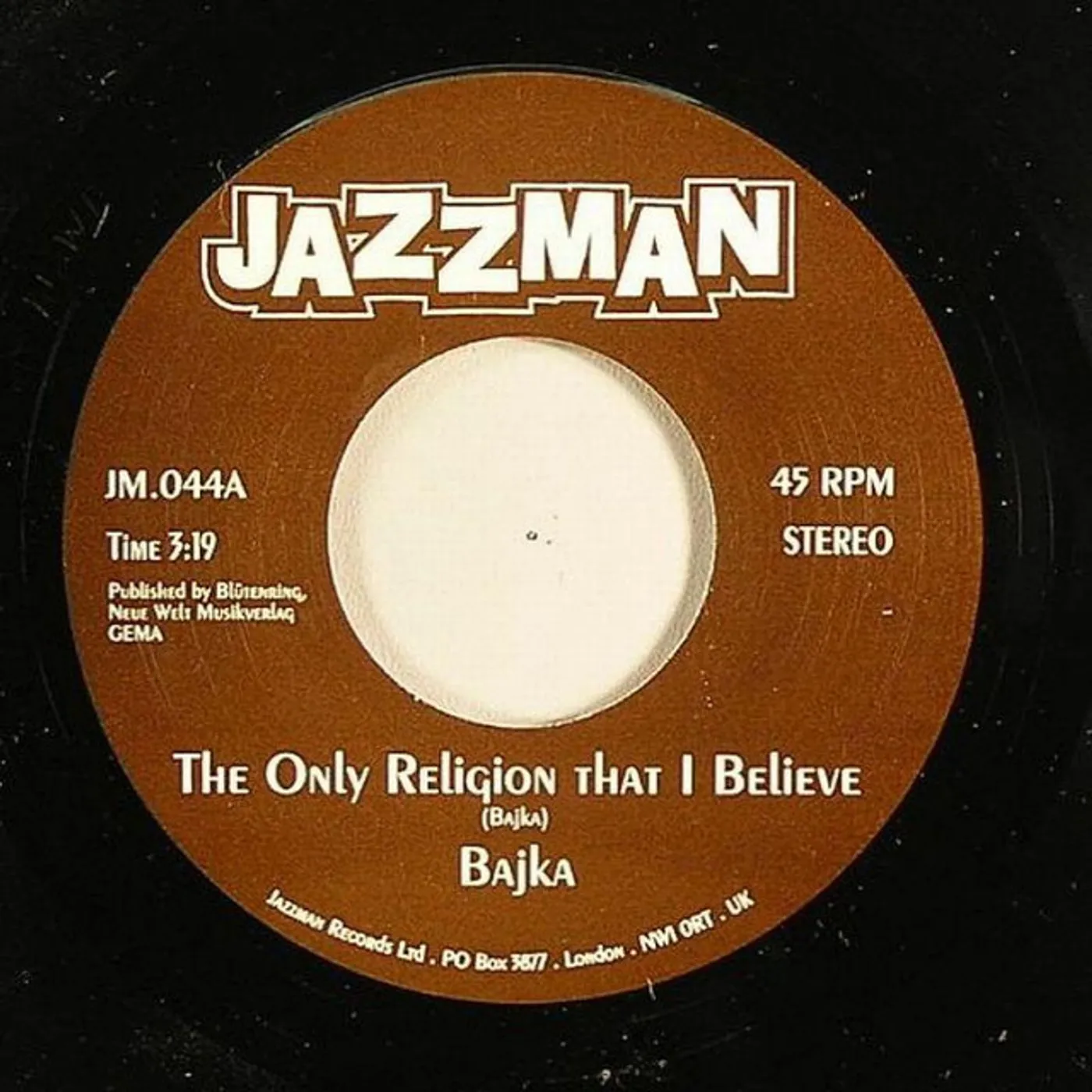 Bajka ONLY RELIGION/A VISION Vinyl Record - UK Release