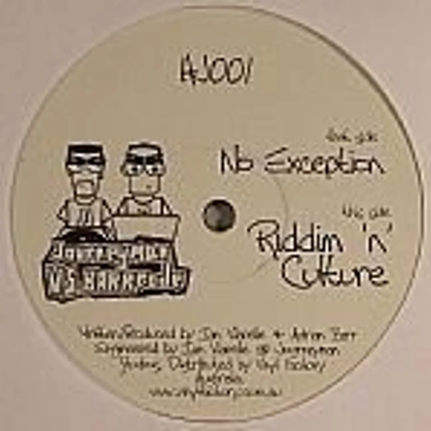 JOURNEYMAN vs BARRcode NO EXCEPTION Vinyl Record - UK Release