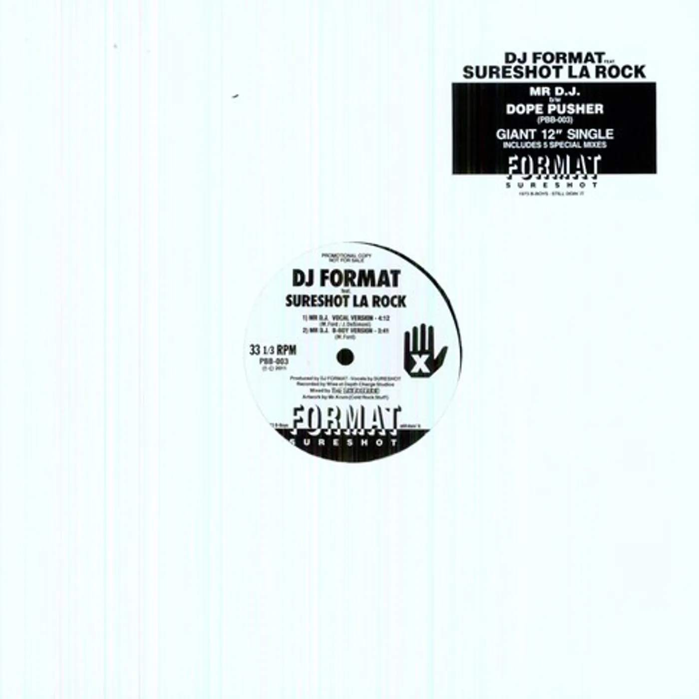 DJ Format MR DJ Vinyl Record
