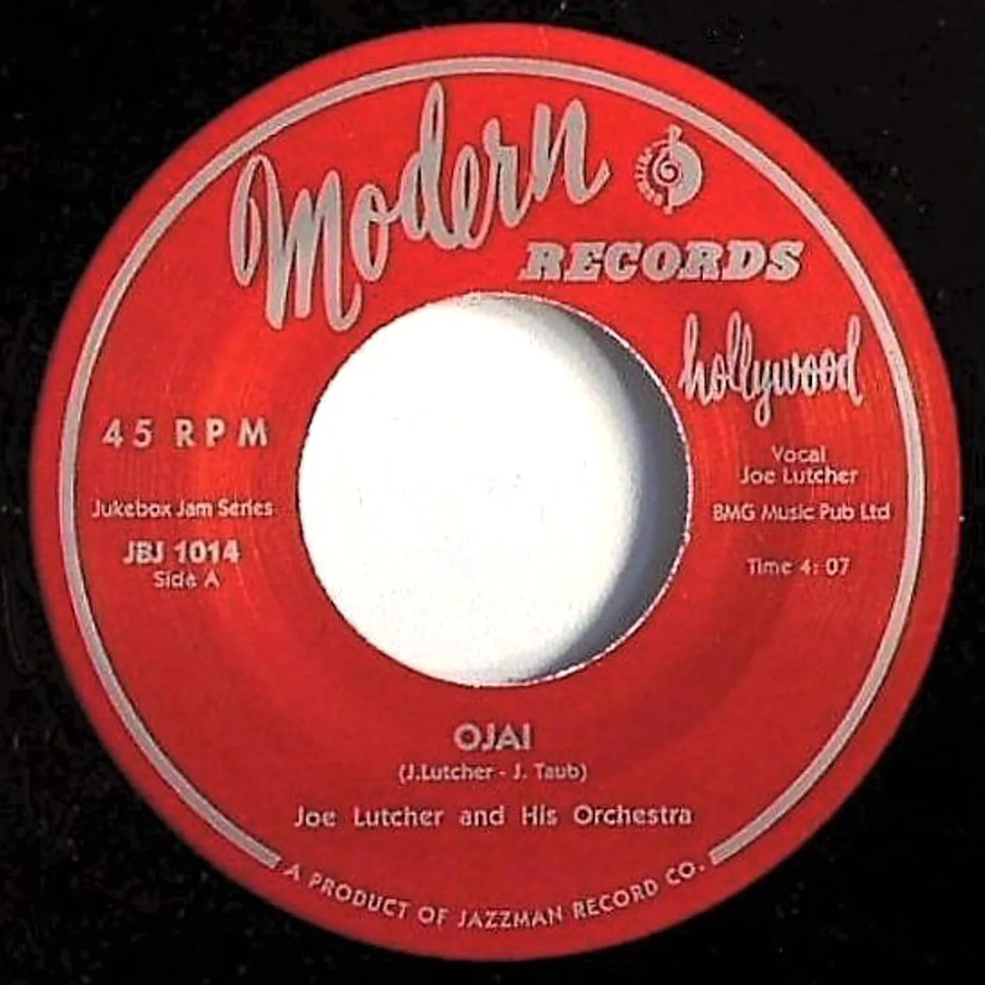 Joe Lutcher OJAI Vinyl Record - UK Release