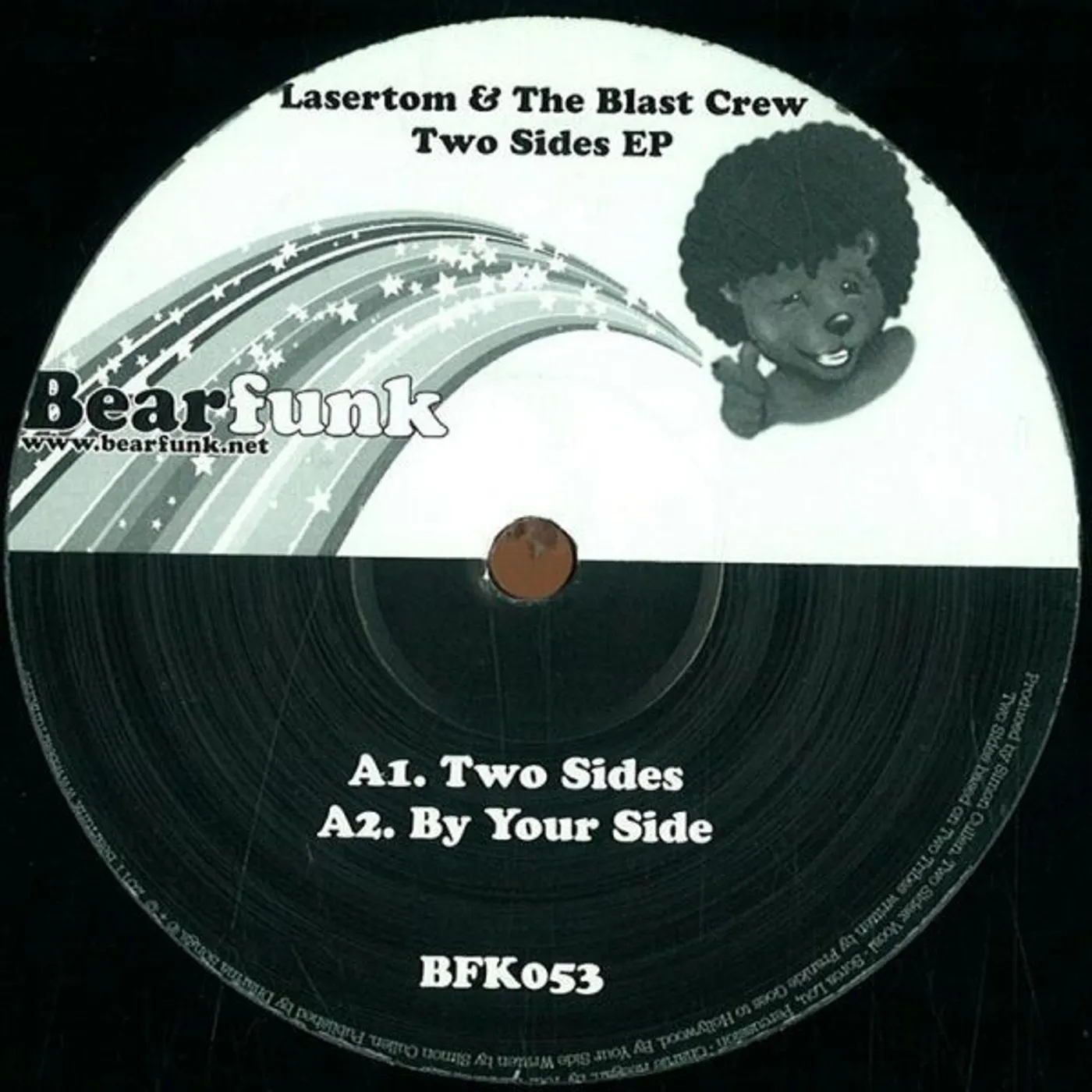 Lasertom & The Blast Crew TWO SIDES EP Vinyl Record - UK Release