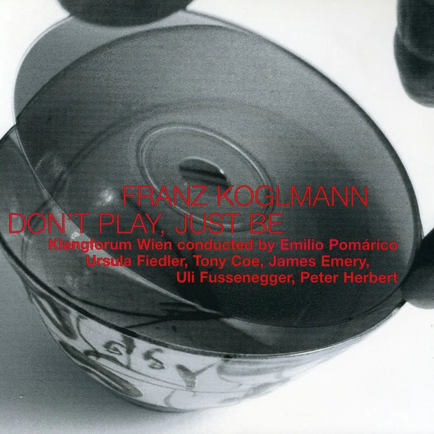 Franz Koglmann DONT PLAY JUST BE CD