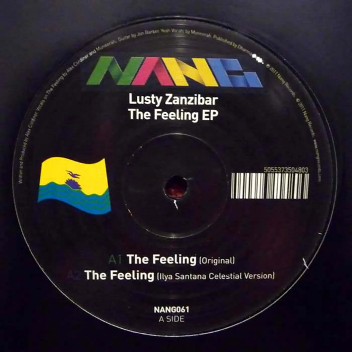 Lusty Zanzibar FEELING EP Vinyl Record - UK Release