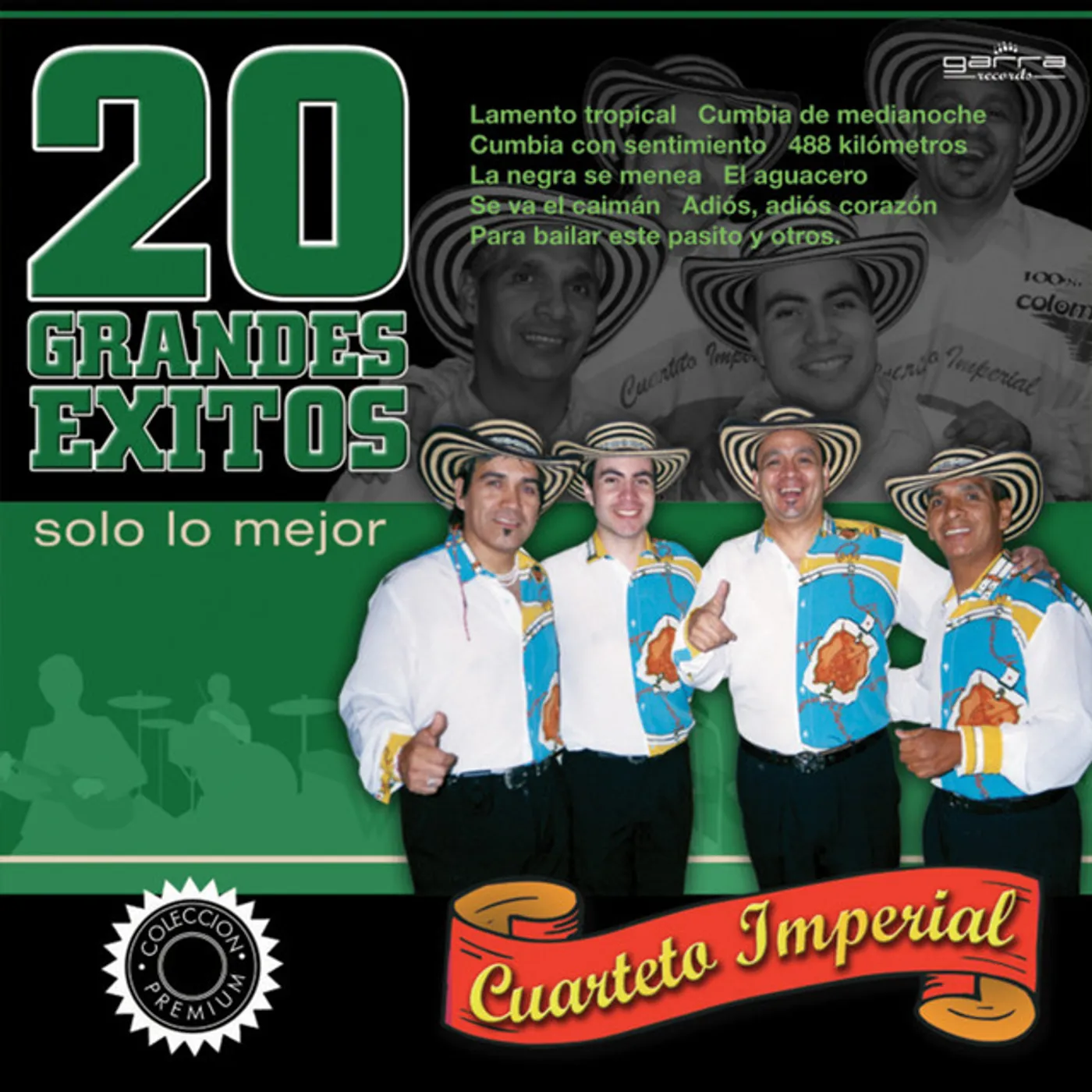Cuarteto Imperial 20 GRANDES EXITOS CD