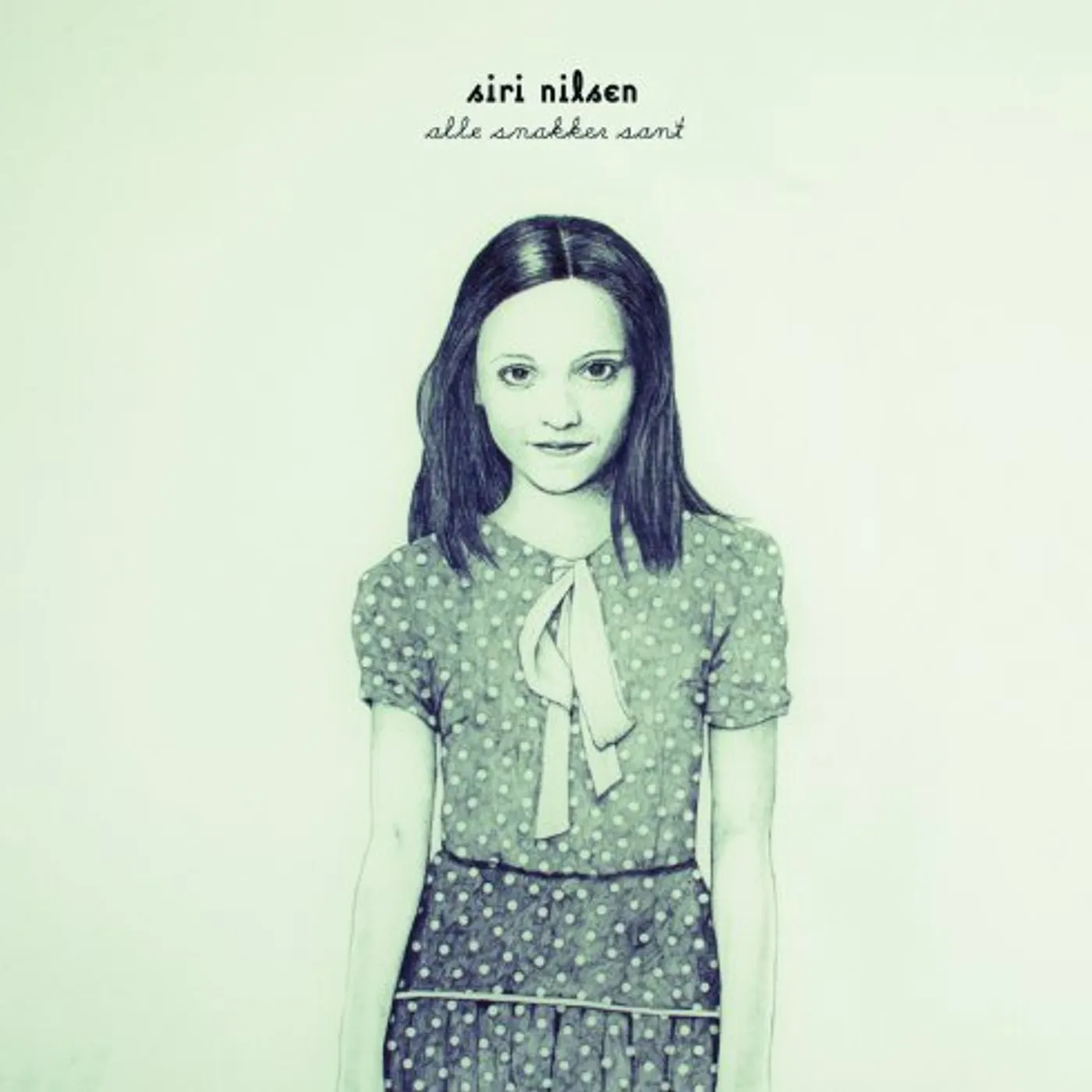 Siri Nilsen ALLE SNAKKER SANT (LIMITED EDITION BLUE VINYL) Vinyl Record
