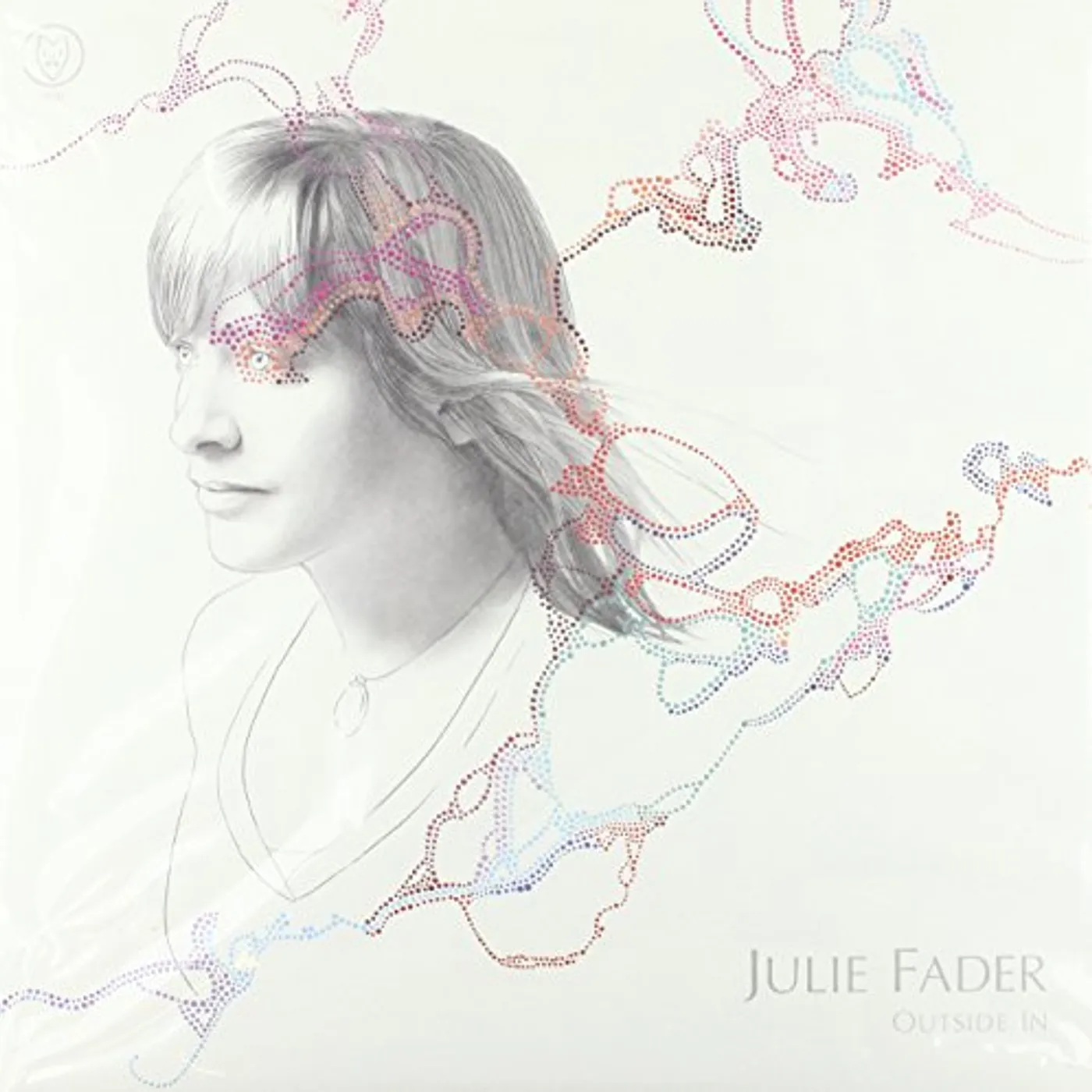 Julie Fader OUTSIDE IN (WHITE VINYL) Vinyl Record